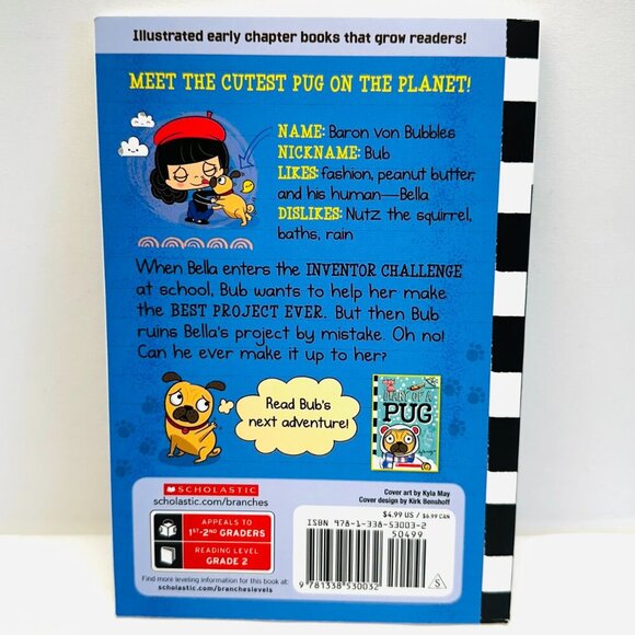 Pug Blasts Off: A Branches Book (Diary of a Pug #1) - Paperback - Brand New - Picture 2 of 6